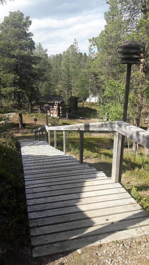 Cabin At Huskies Farm Enare Eksteriør bilde